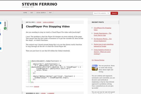 Genesis theme site design template sample