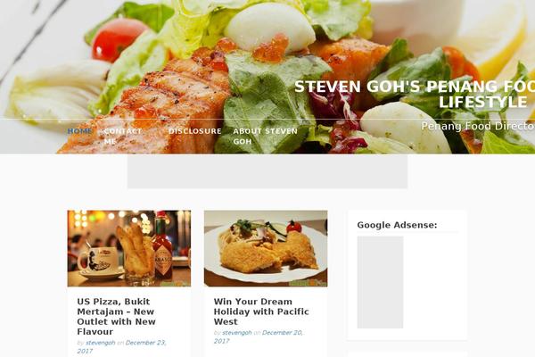Fooding theme site design template sample