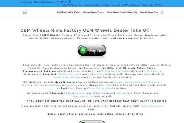 Site using Elegantbuilder plugin