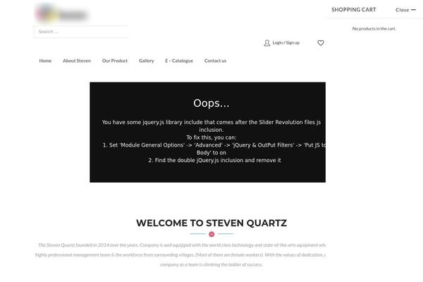 Site using Autoptimize plugin