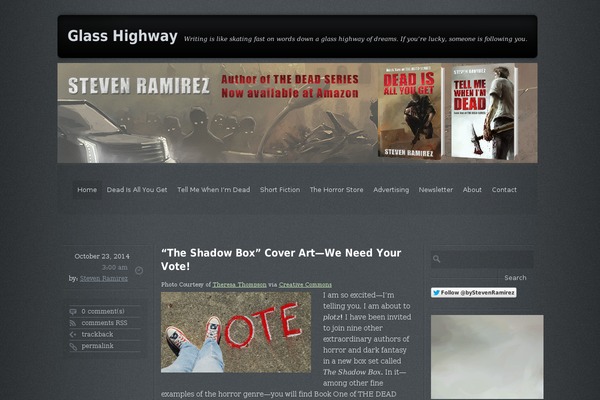Author Pro theme site design template sample