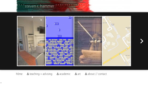 stevenrhammer.com site used Up-down-left-right