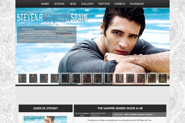 Ephemeris theme site design template sample