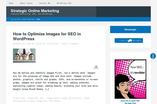 Site using Facebook-messenger plugin