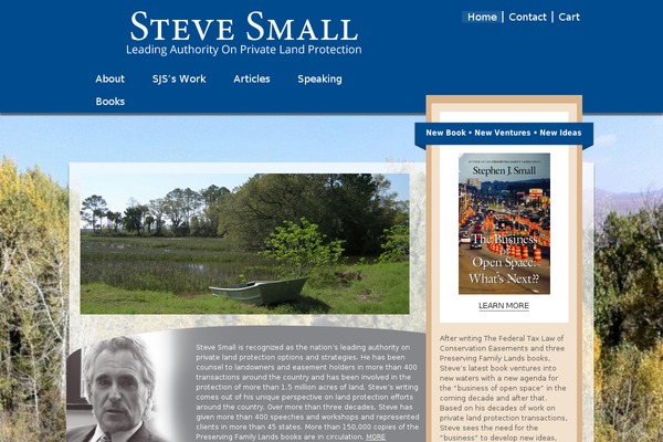 stevesmall.com site used Canvas_child