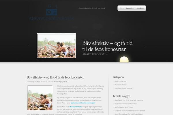 Webly theme site design template sample