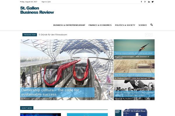 Newspaper theme site design template sample