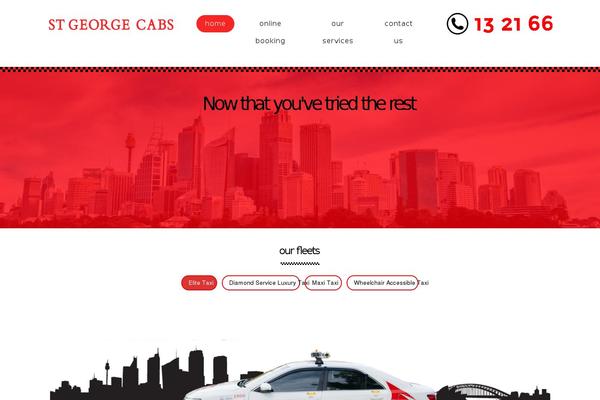 stgeorgecabs.com.au site used Wp_citycab