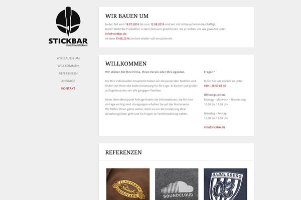 Solo theme site design template sample
