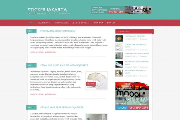 Site using Wa-sticky-button plugin