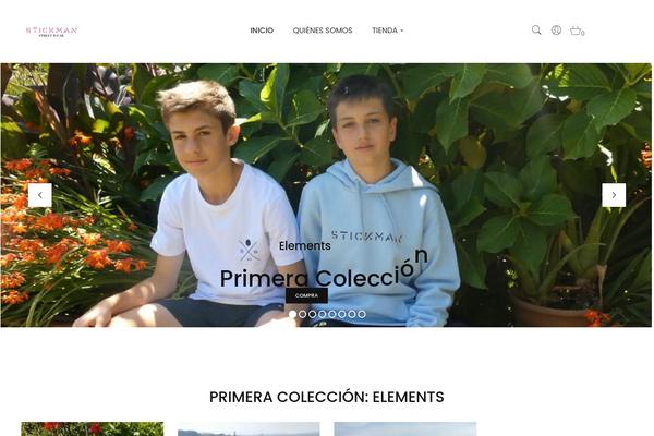 stickmanstreetwear.com site used Anton