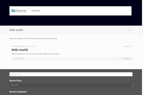 Site using Recent Tweets Widget plugin