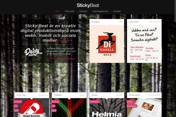 StickyBeat WordPress theme, websites list used StickyBeat theme StickyBeat theme websites examples