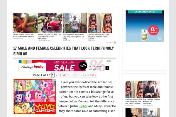 Site using Theia-post-slider plugin
