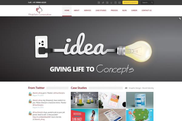 sticky WordPress theme, websites list used sticky theme sticky theme websites examples