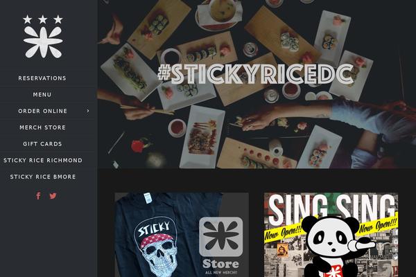 stickyricedc.com site used Candy-restaurant