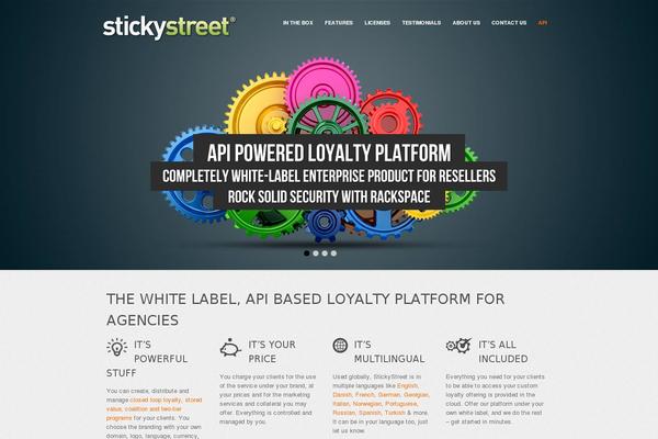 Fluid theme site design template sample