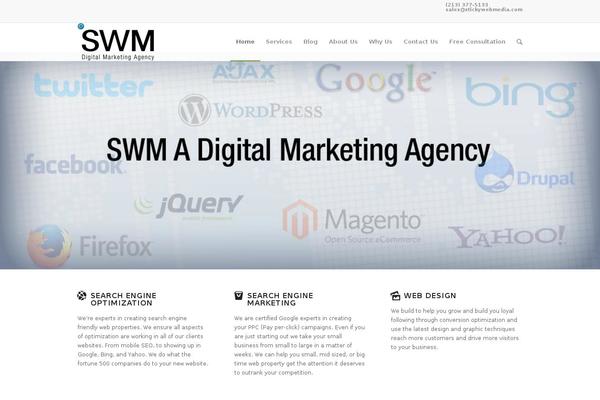 Twentyseventeen-child theme site design template sample