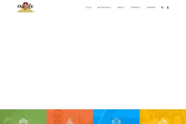 Alone theme site design template sample