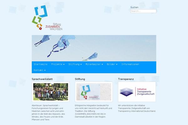 Gridiculous theme site design template sample