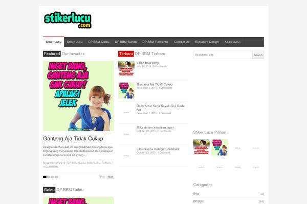 NewsPlus theme site design template sample