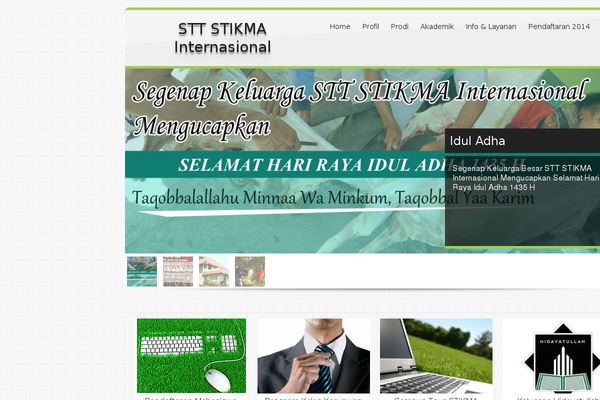 stikma.ac.id site used Academic