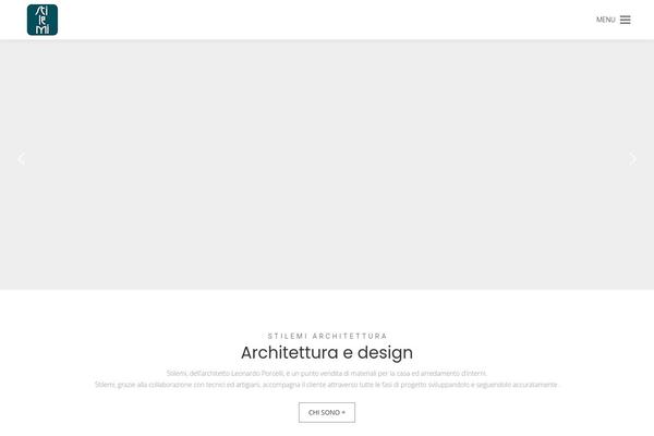 Site using Wolf-portfolio plugin