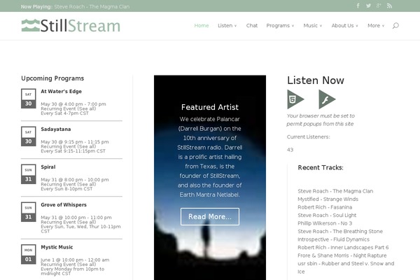 stillstream.com site used Creativ-university