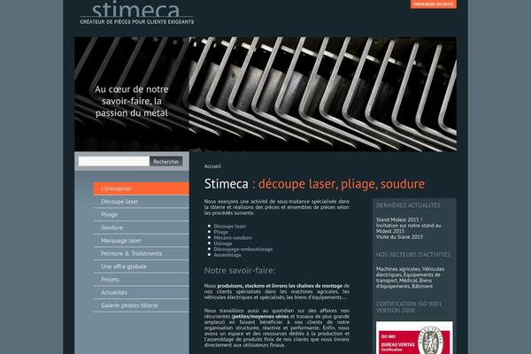 Coffee & Cream theme site design template sample
