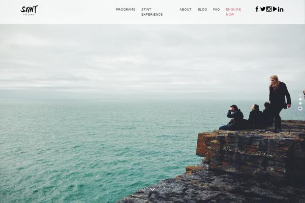 The Story Child theme site design template sample