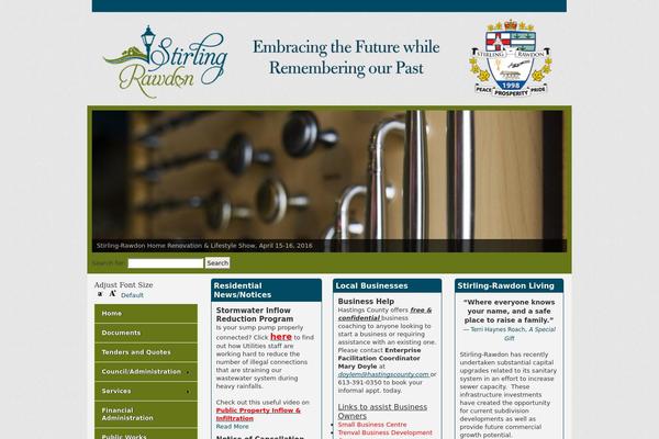 stirling WordPress theme, websites list used stirling theme stirling theme websites examples