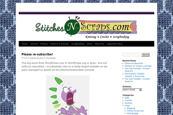 Site using Menu-in-post plugin