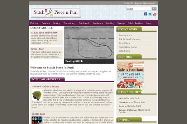 Site using Ultimate-blocks plugin