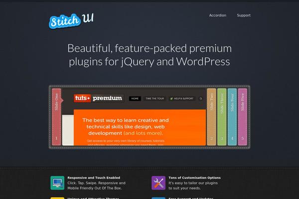 stitchui.com site used JustWrite