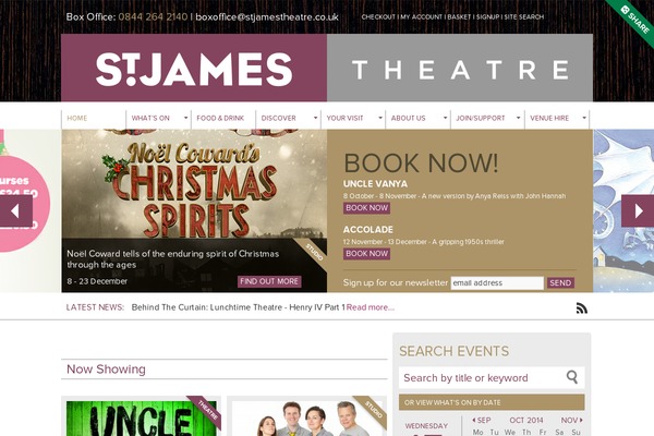 stjames WordPress theme, websites list used stjames theme stjames theme websites examples