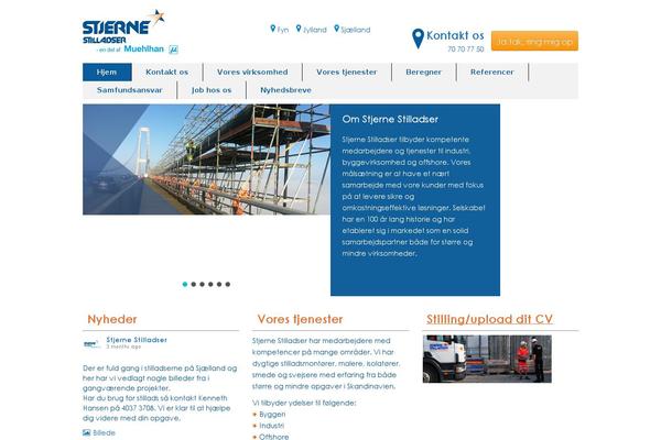 Courage theme site design template sample