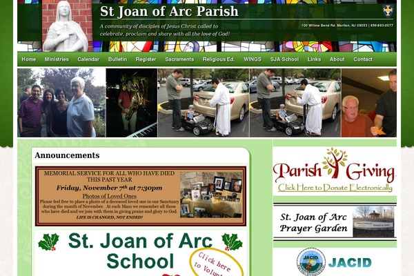 stjoans.org site used Sja2017