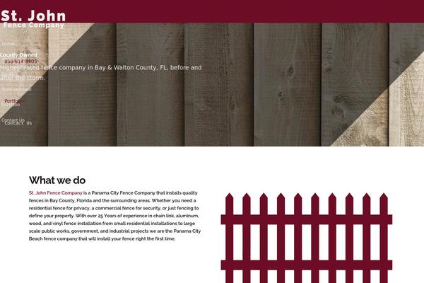stjohnfence.com site used Pro