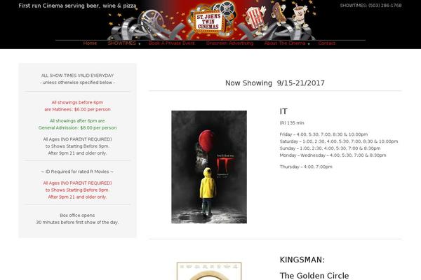 U Design Child theme site design template sample
