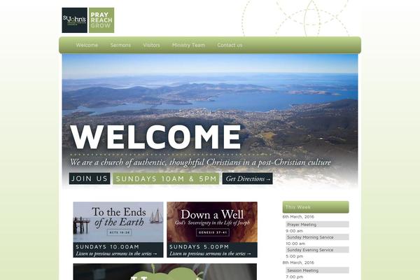 stjohns theme websites examples