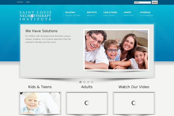 Site using Testimonials-showcase plugin