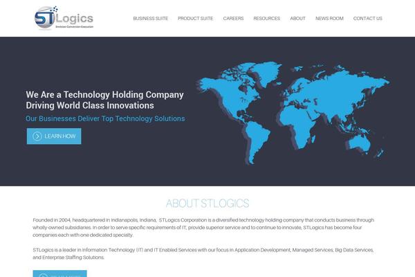 Businesslounge theme site design template sample