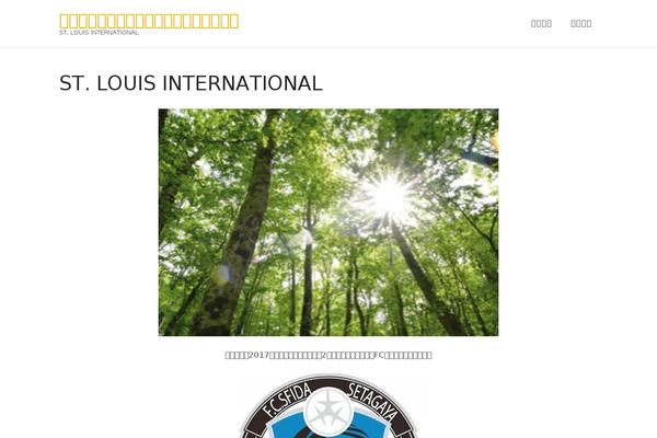 stlouis.co.jp site used Business One Page