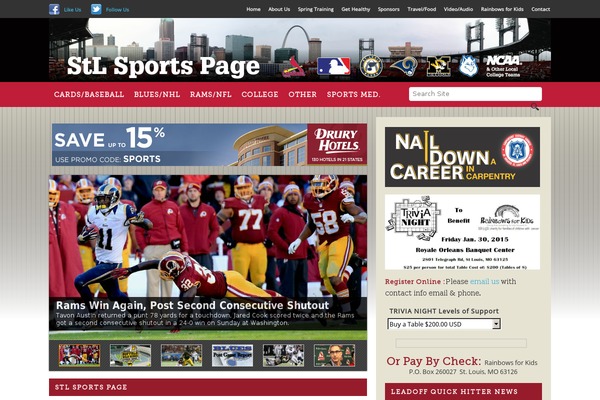 Site using Coblocks plugin