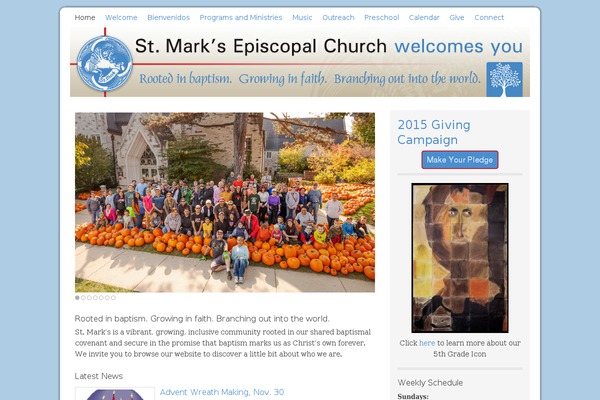 Garden theme site design template sample