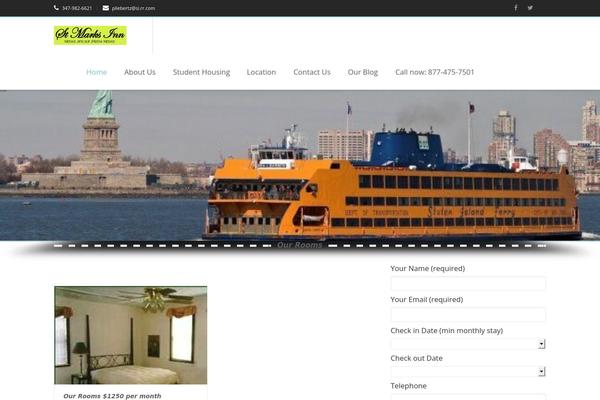 Starhotel theme site design template sample