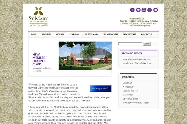 Church-float theme site design template sample