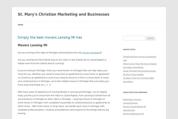 Omega theme site design template sample