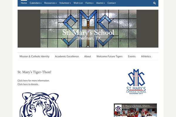 Site using Enfant-theme-extension plugin