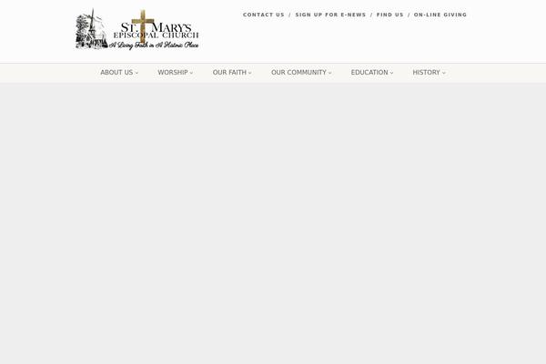 NativeChurch theme site design template sample